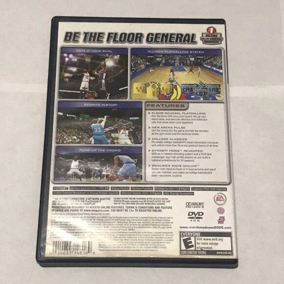 PS2 NCAA March Madness 2005 PlayStation 2 - Picture 2 of 4